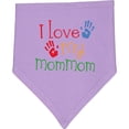 thumbnail image 2 of Inktastic I Love My Mommom Baby Bandana Bib, 2 of 4