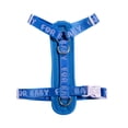 thumbnail image 3 of Oodles Polyester Fur Baby Adjustable Step-in Dog Walking Harness, Blue, Small, 3 of 10