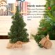 thumbnail image 5 of Advancent Mini árbol de Navidad, boda, Año Nuevo, adorno de de Navidad, hogar, comedor, oficina, Hotel, sala de estar, dormitorio, Kits de decoración para fiestas 30 centimetros, 5 of 6