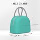 thumbnail image 2 of Easygdp Teal Turquoise Bolsa de Almuerzo Insulada Grande, Forro de Aluminio, Diseño Espacioso, a Prueba de Fugas, Ideal para Trabajo, Picnics, Viajes y Actividades al Aire Libre, 2 of 6