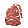 thumbnail image 2 of Christmas Cartoon Dog Paw Backpack for School,Cute School Bag,Schoolbag with Adjustable Shoulder Straps & Padded Back,13.4"x11"x4.7", 2 of 6