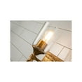 thumbnail image 4 of Lucas McKearn Vetiver 1-light Acorn-shaped Bath Vanity Light in Gold Leaf, 4 of 5