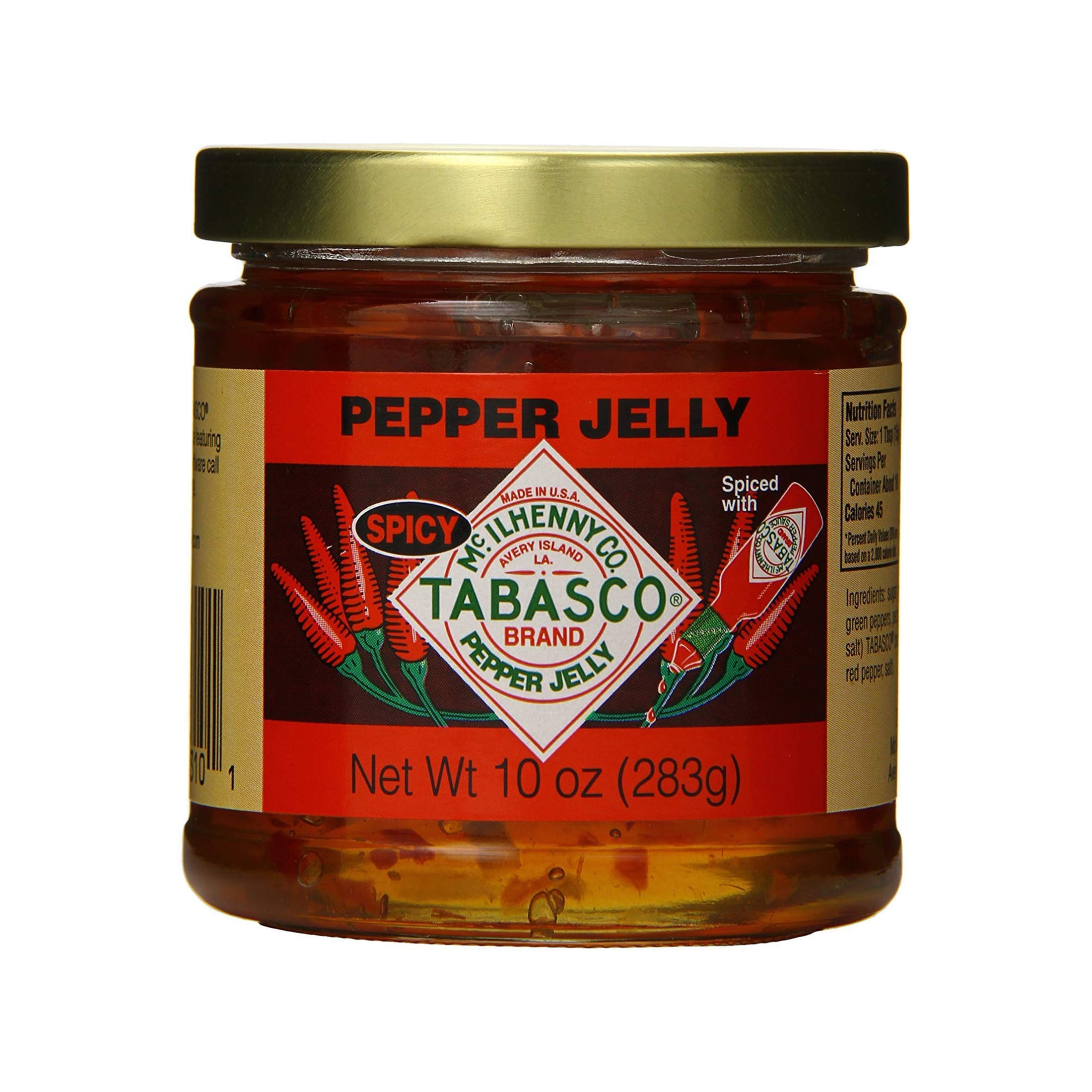 Tabasco Pepper Jelly, Spicy, 10 oz