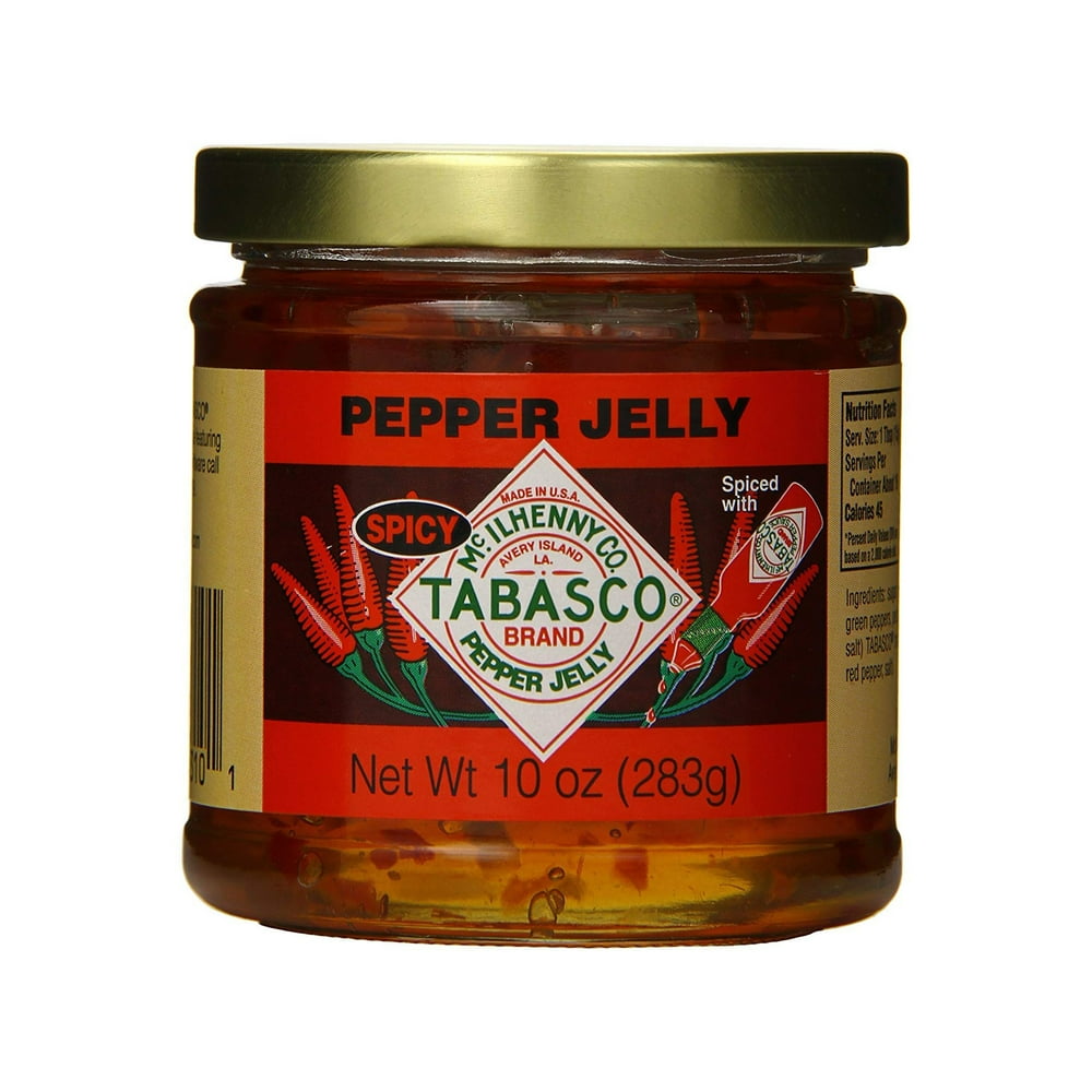 Tabasco Pepper Jelly, Spicy, 10 Oz.