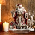 thumbnail image 6 of SHENGXINY Christmas Table Decor Indoor Outdoor,Santa Desktop Display ,Holiday Christmas Gifts for Friends,Teens, Women Multicolor 5.1x3.1x7.8in, 6 of 6