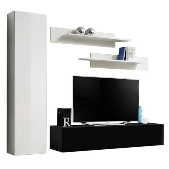 Fly G 30TV Wall Mounted Floating Modern Entertainment Center