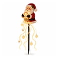 thumbnail image 2 of Santa Claus Magic Fountain, Flowing Snowflake LED Christmas Garden Light, Solar Power and Outdoor Garden Stake for Christmas Yard Decor, 2 of 7