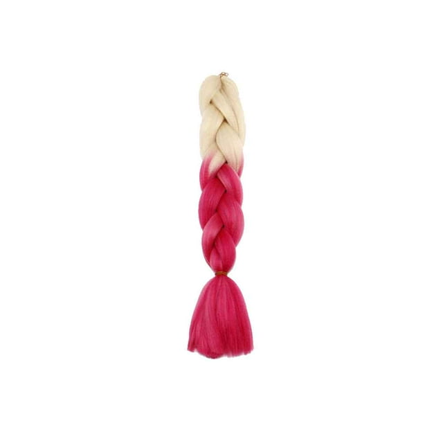 VONKY Gradient Color Women Braid Hair Large Braiding Hair Wigs High Temperature Fiber Synthetic Hair Extensions