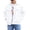White, variant on Denim Jackets for Men Trucker Jean Jacket Unlined Coats Spring Fall Outfits(Light Blue,L)