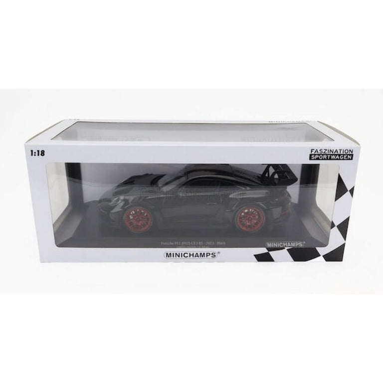 Minichamps 2023 Porsche 911 992 GT3 RS Black w/ Pyro Red Minichamps 2023 Porsche 911 992 GT3 RS Black w/ Pyro Red