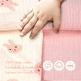 thumbnail image 6 of ANYEDDE 2-Pack Nursing Covers for Breastfeeding - Lightweight,Breathable Baby Breastfeeding Covers with Arch Neckline & Adjustable Straps,Pink & Bunny Design,Privacy Nursing Cover for Women, 6 of 9