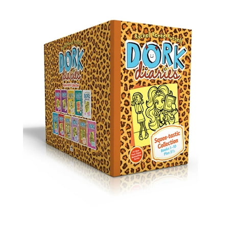 Dork Diaries Squee-tastic Collection Books 1-10 Plus 3 1/2 : Dork Diaries 1; Dork Diaries 2; Dork Diaries 3; Dork Diaries 3 1/2; Dork Diaries 4; Dork Diaries 5; Dork Diaries 6; Dork Diaries 7; Dork Diaries 8; Dork Diaries 9; Dork Diaries 10