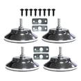 thumbnail image 2 of 4 Pcs Pool Table Leg Levelers Risers, 2 of 6