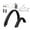 27.5 In Black Brace, variant on Baoblaze Mountain Bike Mud Guards Full Cover with Mounting Hardware Road Bike Fenders 26 Inch Brace