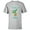 Athletic Heather, variant on Yoda Best Niña Yoda Chibi Portrait Familia Spanish- Short Sleeve T-Shirt for Kids - Customized-Athletic Heather