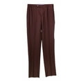 thumbnail image 1 of Vigano Men's 480 Maroon 1959 Collection Wool Dress Pants - 34, 1 of 2