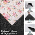 thumbnail image 3 of Pioneer Flower Floral Print Pattern Kitchen Rugs Sets Of 3,Kitchen Runner Rugs Non Skid Washable,Decorative Kitchen Floor Mats for Kitchen,Sink,Laundry,17"x30"+ 17"x47" + 17"x59", 3 of 6
