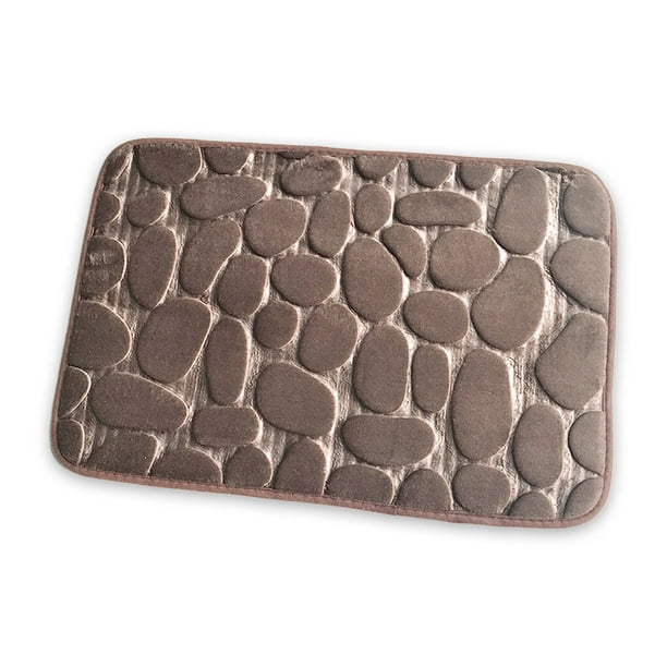 Naiovety Alfombrilla de baño Alfombra absorbente de secado rápido Alfombra antideslizante Alfombrilla de baño Almohadillas suaves para lavabo Type2 NO2