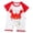 W60-Red, variant on UAYOTSE Newborn Baby Boy Summer Clothes Short Sleeve Romper Jumpsuit One Piece Outfit,Sizes 0-6 Months