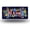 BE kind with Floral Design, variant on License Plate,Eagle with Patriotic Wing Colors Decorative Front,Personalized Stainless Steel License Plate Cover For Men Women,12.2" X 6.2"