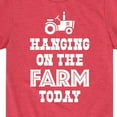 thumbnail image 3 of Instant Message - Hanging On The Farm Today - Toddler & Youth Short Sleeve Graphic T-Shirt, 3 of 6