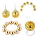 thumbnail image 3 of Pendientes, collar, pulsera, anillo, bola de espejo, traje de discoteca de los años 70, accesorios divertidos para fiestas femeninas, ideal para fiestas, 3 of 6