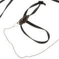 thumbnail image 4 of Cuerda de tracción ajustable para hámster, tortuga, lagarto, correa de plomo para tortuga, cuerda de transporte, cuerda de entrenamiento para caminar, tamaño S (negro), 4 of 5