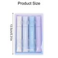 thumbnail image 3 of HLONK Glitter Highlighter Green Clearance  Bright Pastel Highlighters Set of 4 Aesthetic Highlighters in Chisel Tips Metal Highlighters Highlights Notes and Glitter Ink Sets 13Ml, 3 of 4