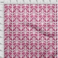 thumbnail image 3 of oneOone Viscose Jersey Pink Fabric Block Fabric For Sewing Printed Craft Fabric By The Yard 60 Inch Wide, 3 of 5