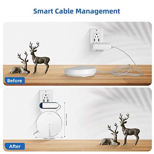 STANSTAR Soporte de Pared para TP-Link Deco M9 Plus Home Mesh Sistema