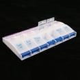 thumbnail image 1 of Portable ly Capsule Organizer Case Multicolor 01 shamjiam Contenedor de almacenamiento de medicamentos, 1 of 9