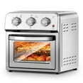 thumbnail image 3 of 13QT multifunctional air frying oven stainless steel household small all-in-one machine supports roast chicken / baking / dehydration for families of 4 people, 3 of 10