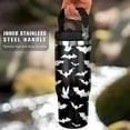 thumbnail image 2 of 30 oz Halloween Tumbler with Handle Halloween Gifts for Women Men Goth Birthday Gift 30oz Stainless Steel Travel Cup Mug Water Bottle, 2 of 6