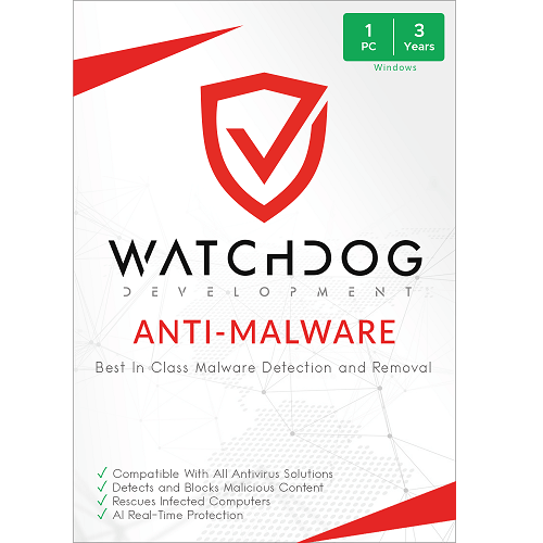 Watchdog Anti-Malware -3-Year | 1-PC