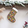 thumbnail image 6 of Naloa Tropical Fruits Christmas Stockings Decorations, Xmas Ornaments, DIY Personalized Farmhouse Decor for Home Family Party Tree, 6 of 7