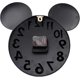 thumbnail image 5 of 2026 Modern 3D Mickey Mouse Clock Super Cute Black Wall Clocks for Disney Fans Kids Nursery School Students, Height: 12 Inch, 5 of 5