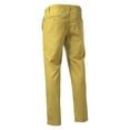 thumbnail image 4 of Ma Croix Mens Flex Classic-Fit Beach Trousers Linen Pants, 4 of 5