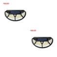 thumbnail image 4 of Kearding Luz de pared LED de 600lm, luz de valla con Sensor PIR, luz de jardín de energía Solar IP65, lámpara de pared nocturna impermeable para 102LED 2piezas Kearding CBP159610, 4 of 6