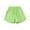 Green, variant on EnJoCho Kids Baby Girls Short Leggings Toddler Girls Solid Color Shorts Drawstring Cotton Sports Shorts with Pockets Summer Outdoor Play Clothes