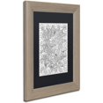 thumbnail image 2 of Trademark Fine Art "Mixed Coloring Book 43" Canvas Art by Kathy G. Ahrens, Black Matte, Birch Frame, 2 of 4