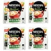 Nescafe Instant Coffee Latte Hazelnut Imported from Nestle Malaysia ( 80 Sticks) 4 Pack New Packaging