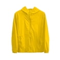 thumbnail image 5 of jobturf Zip up Jacket Women Sun Protection Lightweight Hooded Fall Jackets Spring Casual Outerwear with Zipper Pockets S-2XL, 5 of 9