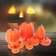 thumbnail image 4 of Calabazas falsas modelo cosecha decorativa linda mini espuma realista Halloween espuma 12 piezas amarillas, 4 of 6