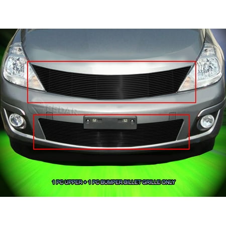 Nissan Xterra Billet Grille - Fedar Billet Grille Combo For 2007-2011 Nissan Versa