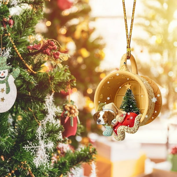 LSLJS Hanging Ornaments New Ornaments Christmas Tree Ornaments Christmas Gifts Home Decoration Christmas Decorations on Clearance