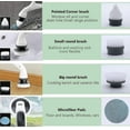 thumbnail image 2 of Electric Spin Scrubber Rechargeable, Scrubber With 4 Replaceable Cleaning Brush Heads, 2 of 5