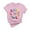Pink, variant on DDAPJ pyju Women Happy Easter Shirts Funny Bunny Rabbit Graphic Tees Easter Egg Letter Print Short Sleeve Holiday Tee Tops Big Sales Today Purple L