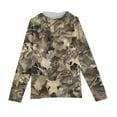 thumbnail image 5 of Men’s Camouflage Pullover Hoodie With Adjustable Drawstring Lightweight Soft Fleece Sweatshirt For Outdoor Activities,Size M-3XL, 5 of 6