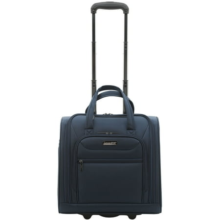 Travelers Club Ascent Rolling 16" Underseater Luggage Blue