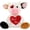 Cow-White, variant on Tezituor 2PCS Tiger Stuffed Animal 18'' Mommy and Baby Tiger Plush with Interactive Connecting Design